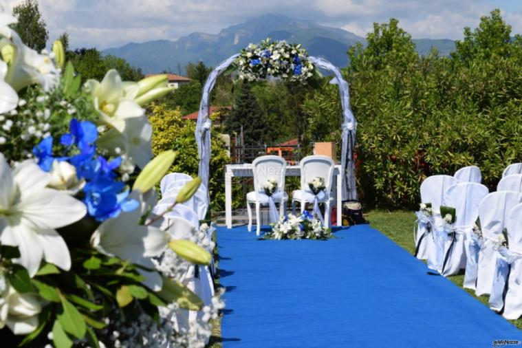 Siamo al Verde Fiori - Allestimento in villa