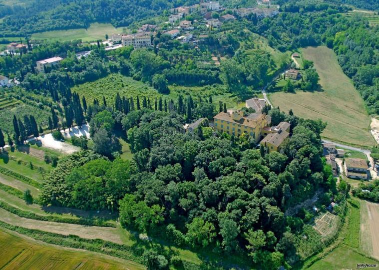 Veduta area della dimora storica