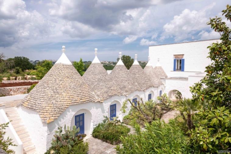 Villa Cenci - I caratteristici trulli