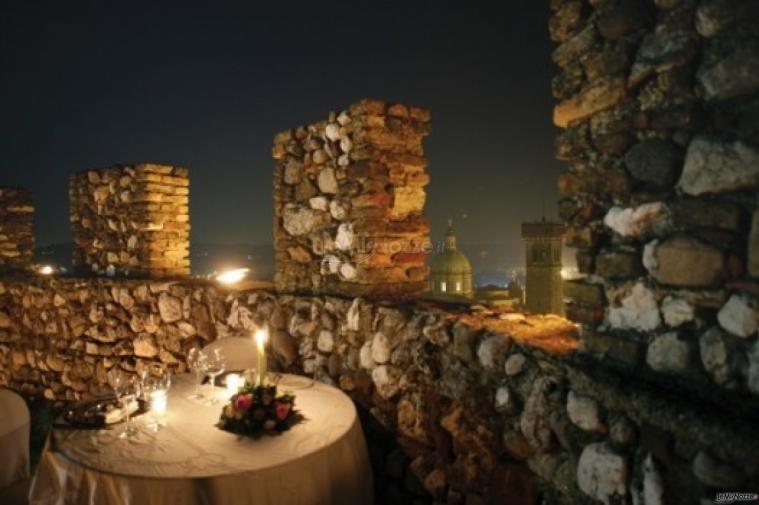 Cena per due in Rocca con vista su Lonato