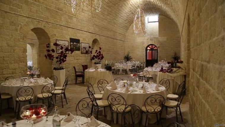 Torre Giulia - Mise en place elegante per il matrimonio