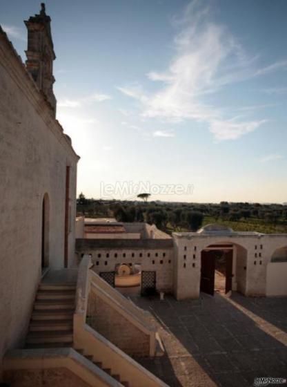 Masseria Pietrasole - Il cortile della masseria