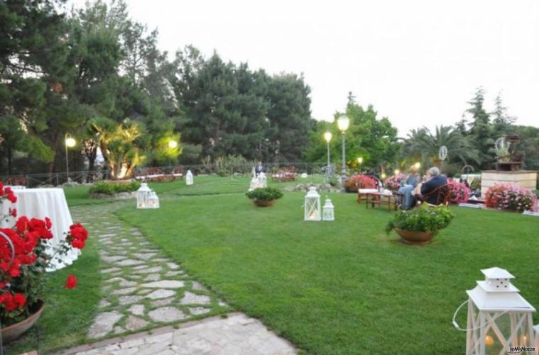 Giardino della location di nozze