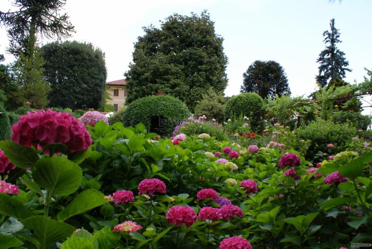 Parco della location di matrimonio