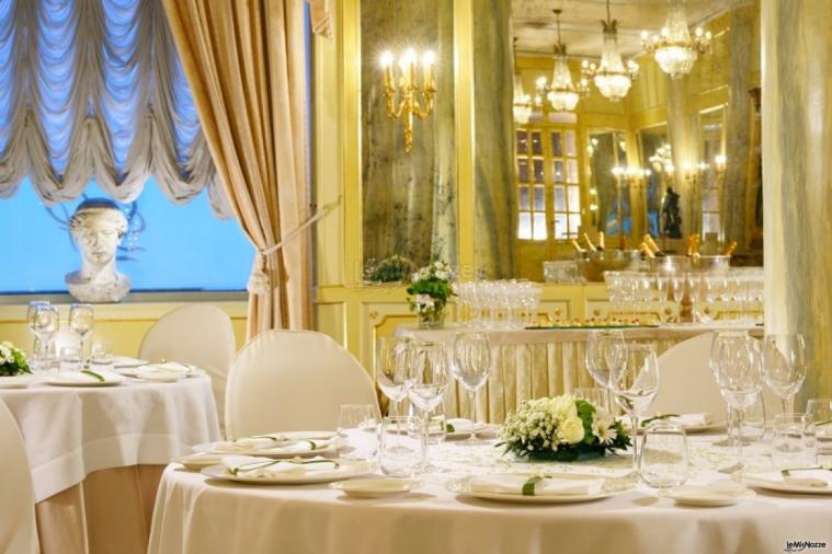 Grand Hotel Parker's - La Sala degli Specchi per il ricevimento di matrimonio