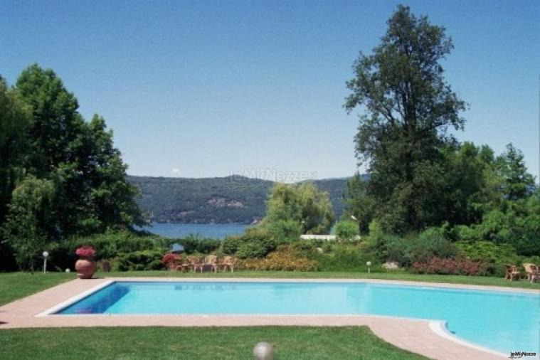 Piscina della location di matrimonio