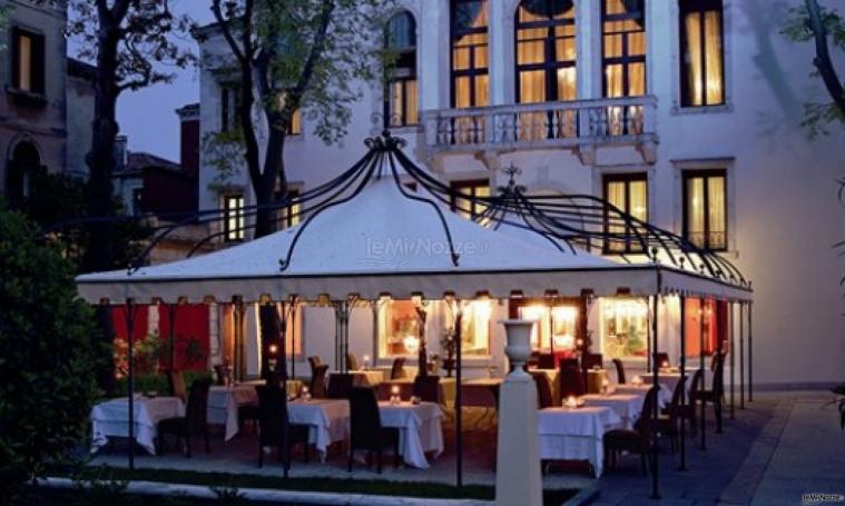 Grand Hotel dei Dogi - Gazebo per il ricevimento di nozze all'aperto