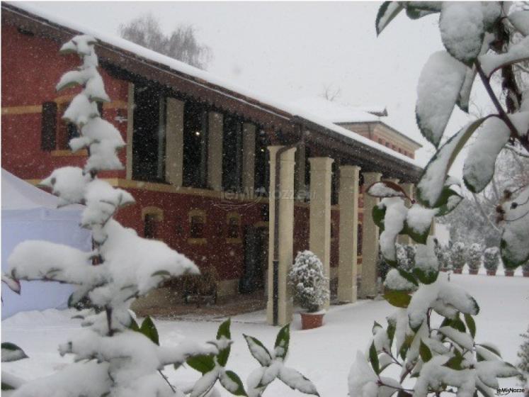 Tesa dei Tiepolo sotto la neve