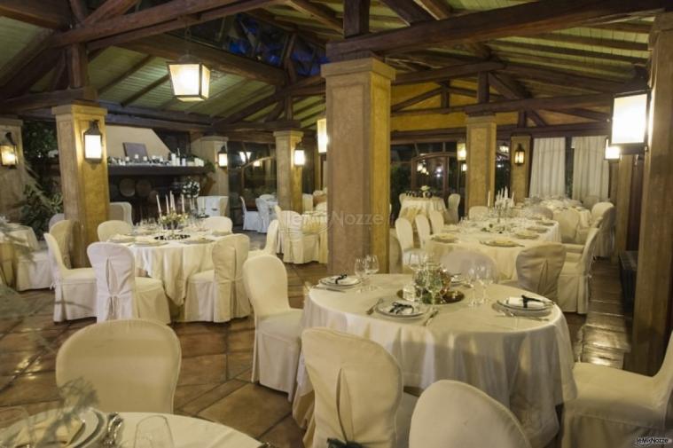 Sala interna della location di matrimonio