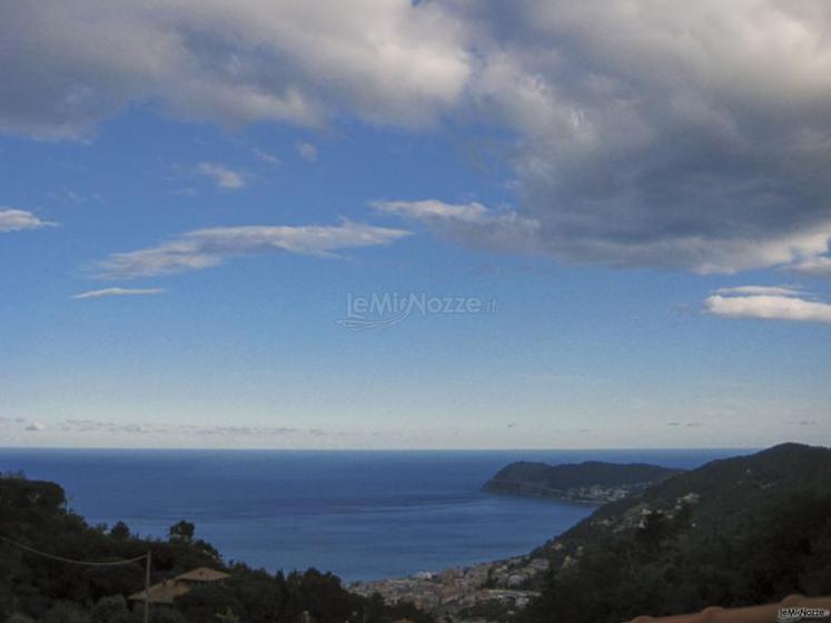 Vista sul Golfo di Alassio - Locanda della Torre Antica