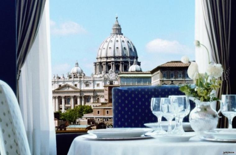 Terrazza panoramica per matrimoni a Roma