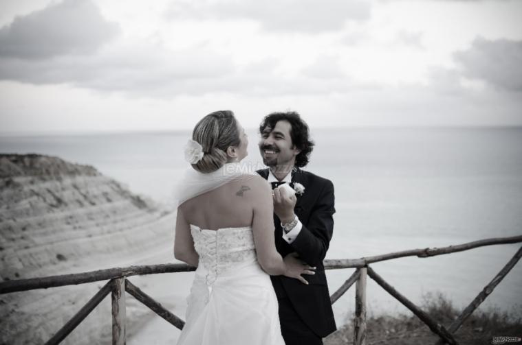 Fotografi di Matrimoni - Vista romantica sul mare