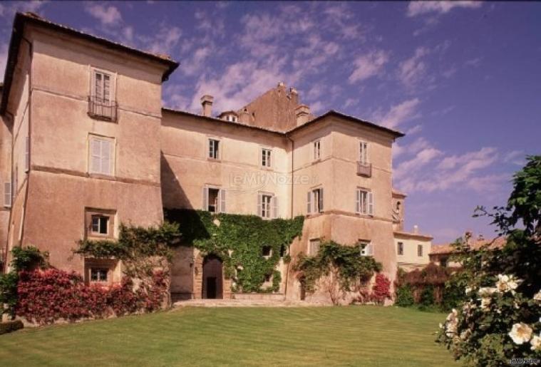 Esterno del castello per il matrimonio