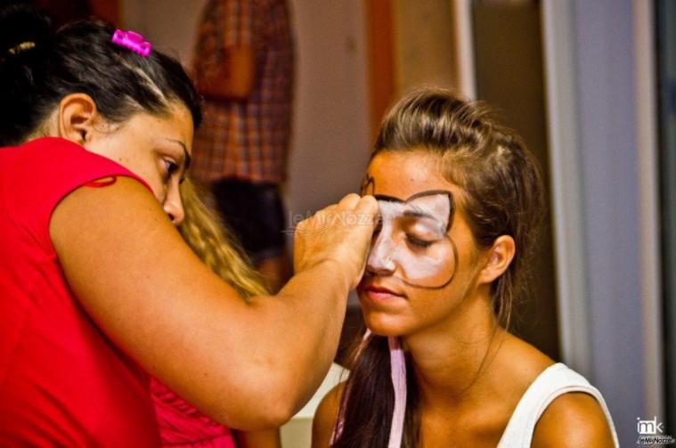 Trucco con colori ad acqua professionali anallergici e atossici - Compagnia delle Buffe Animazione