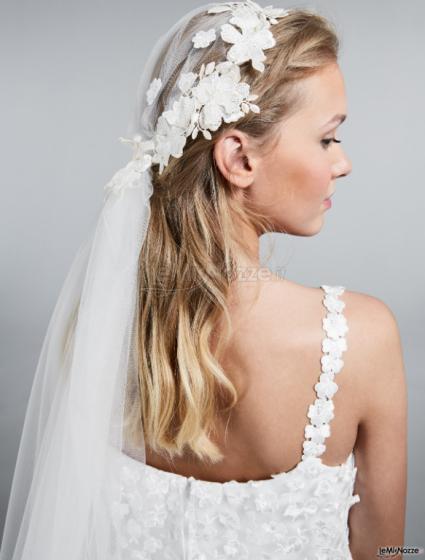 Max Mara Bridal - Velo sposa con ricami