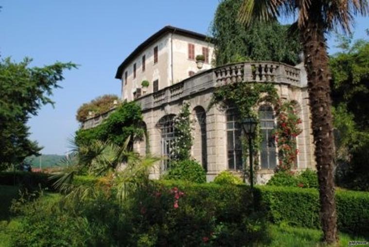 Castello con parco per ricevimenti di matrimonio