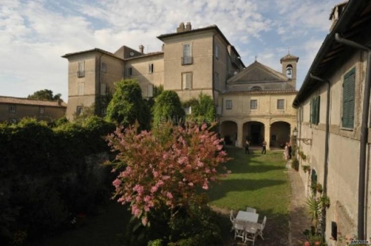 Panoramica del castello per il matrimonio - Castel Giuliano