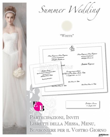 Elisabetta Brustio Grafica creativa - Partecipazioni per il matrimonio a Novara