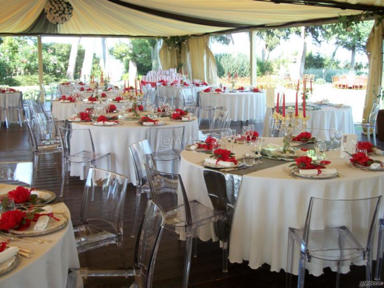 Interno del gazebo  - Villa san Nicolino