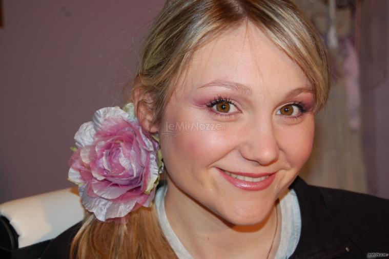 Trucco sposa in viola - Jessica make up