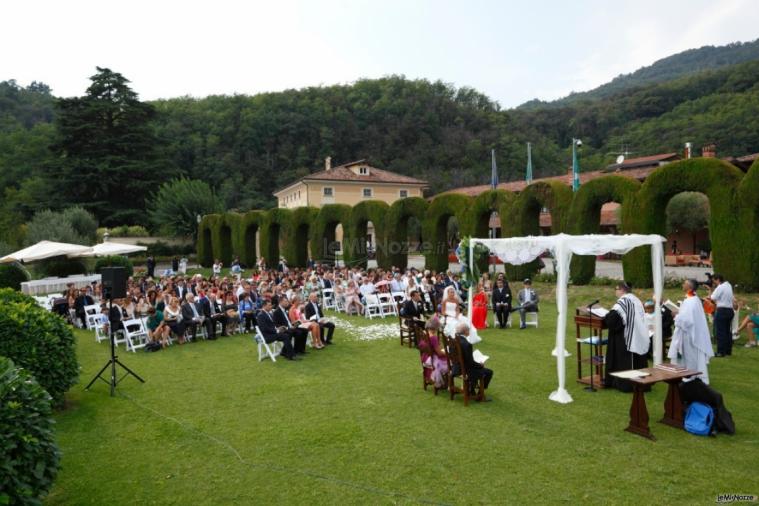 Giuseppe Arrighi fotografo - La celebrazione matrimonio all'aperto