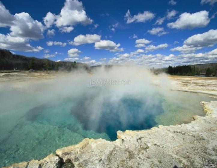 Luna di miele sul vulcano dello Yellowstone (Stati Uniti)