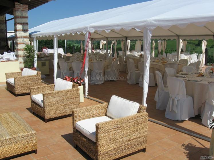 Gazebo per il matrimonio