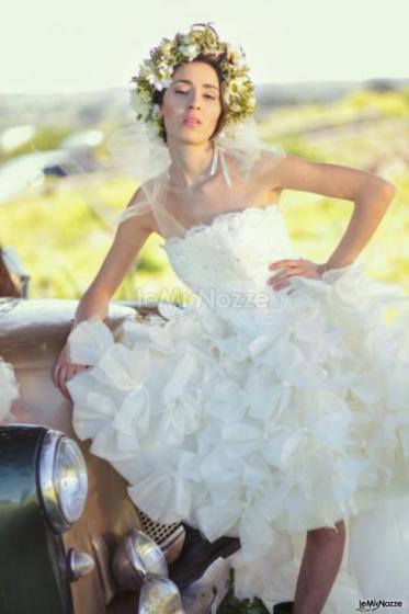 Atelier Alfina - Abito da sposa corto