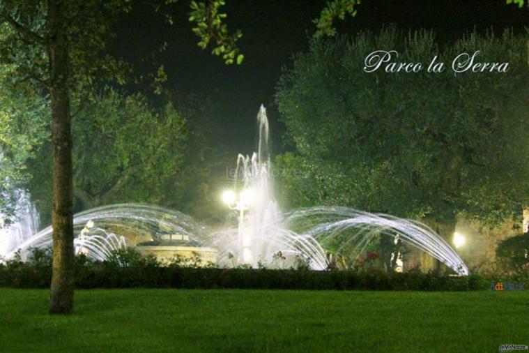 Fontana della location di nozze