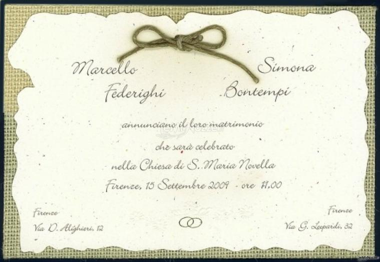 Partecipazioni di matrimonio a Torino