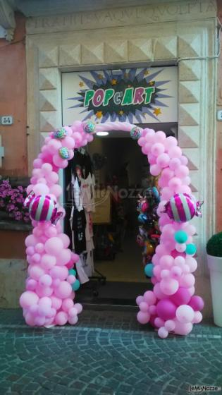 Pop c'Art - Le decorazioni con i palloncini per il matrimonio a Tivoli