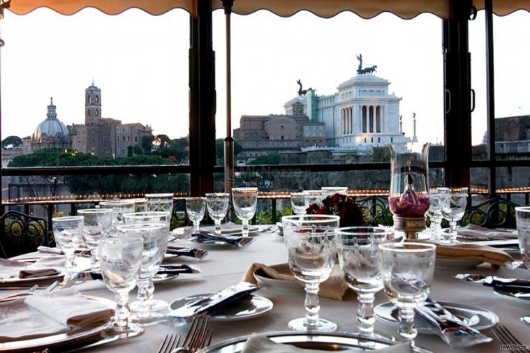 Roof garden per il matrimonio a Roma