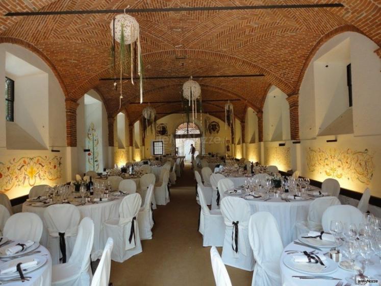 Allestimento della sala a cura di Le Muse Banqueting