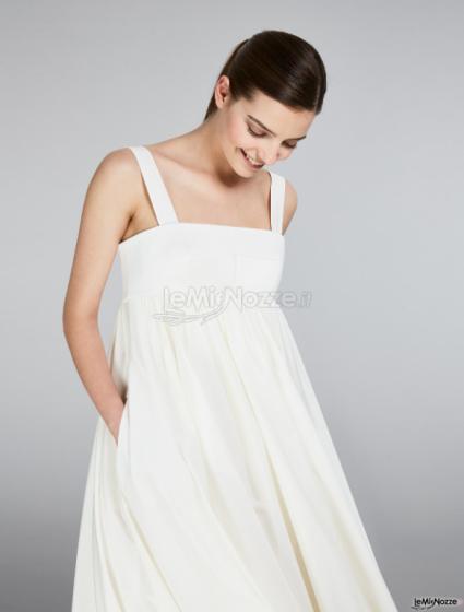 Max Mara Bridal - Abito in raso e taffetas