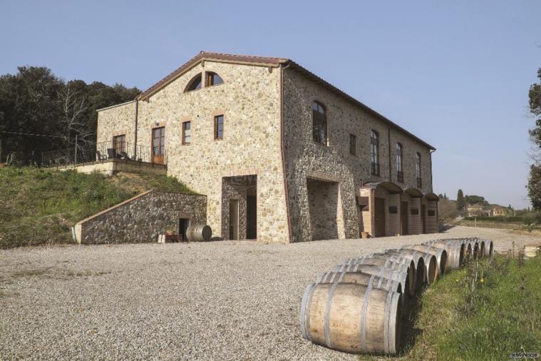 Castel di Pugna - La cantina nuova dell'azienda