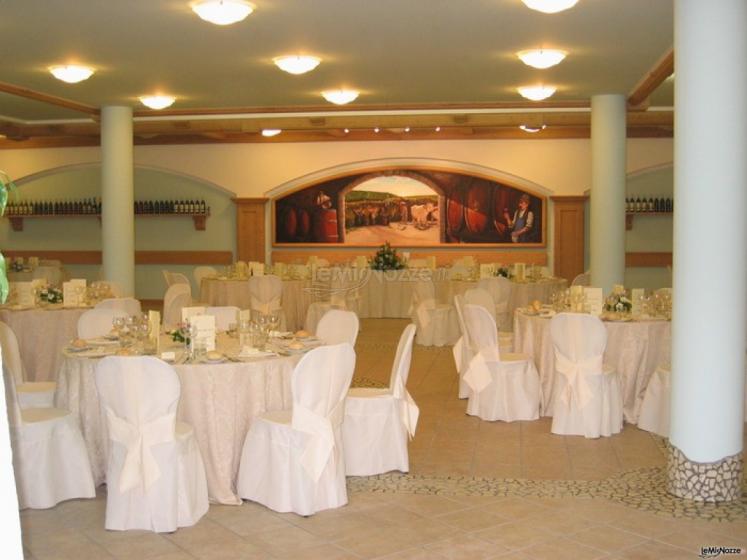 Sala per il ricevimento di matrimonio