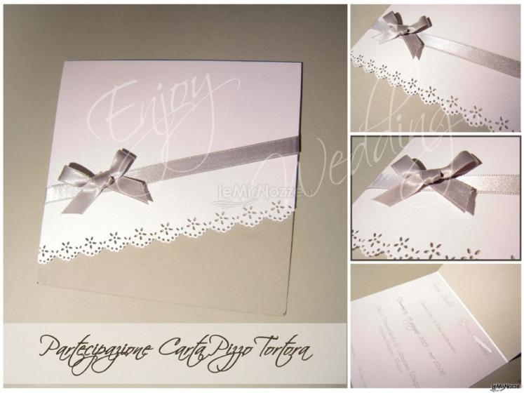 Carta in pizzo tortota - Enjoy Wedding