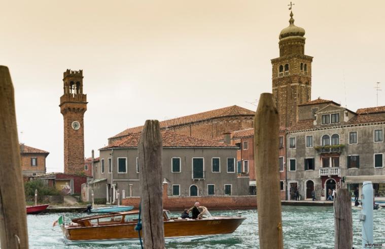 Il giardino di Villa Lina - Uno scorcio di Murano