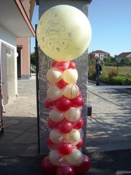 Il Punto Esclamativo - Decorazioni con palloncini per il matrimonio