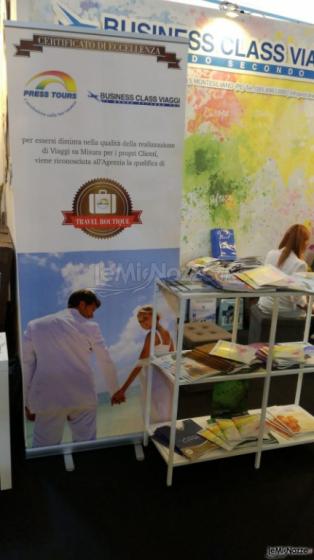 Business Class Viaggi - Lo stand alla fiera Pescara sposi