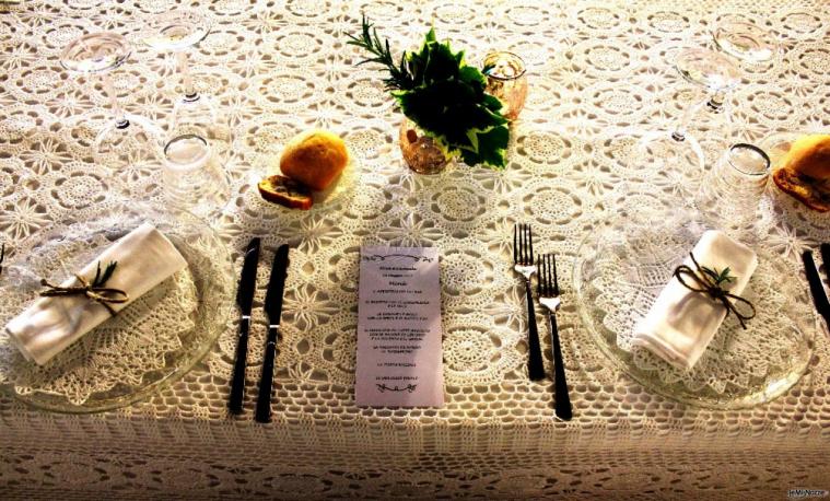 Mise en place per il matrimonio