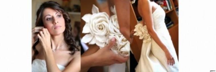 Scatti fotografici della sposa