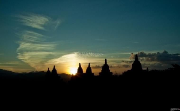 Viaggio di nozze in Indonesia - Tempio di Borobudur