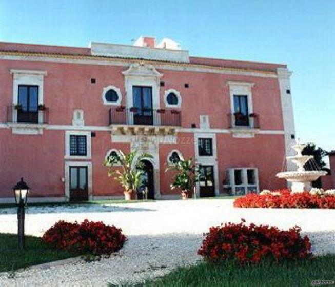 Facciata esterna dell'Hotel Lady Lusya per matrimoni a Cassibile (Siracusa)