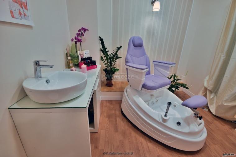 Retrò Scena beauty - Cabina pedicure con vasca idromassaggio