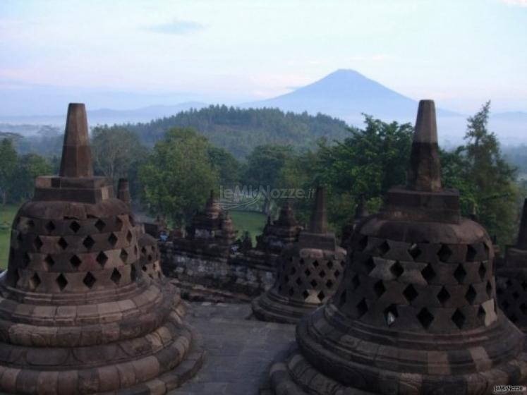 Luna di miele in Indonesia - Tempio di Borobudur