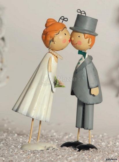 Sposi cake topper - Fiori di Campo