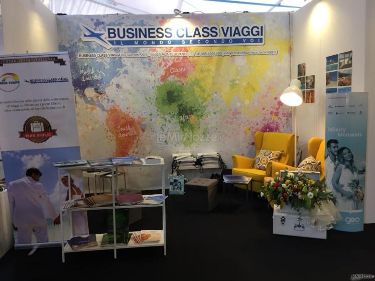 Business Class Viaggi - Lo stand alla fiera Pescara sposi