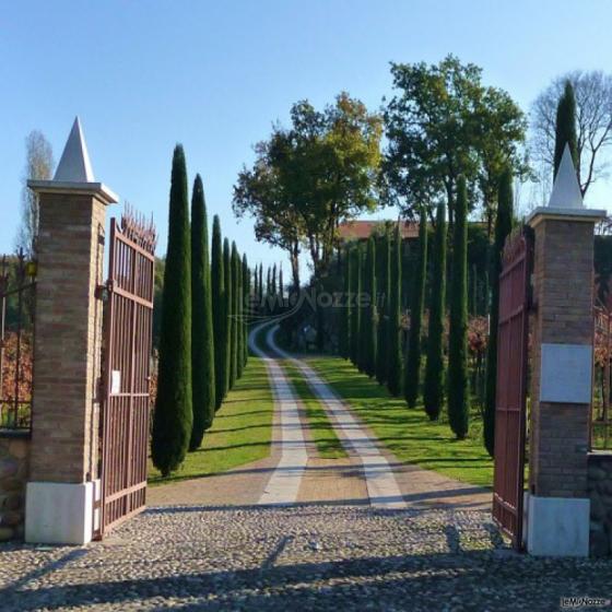 Ingresso dell'agriturismo a Verona