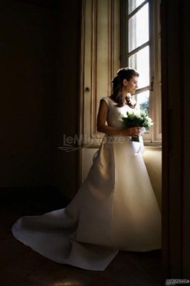 Posa fotografica della sposa